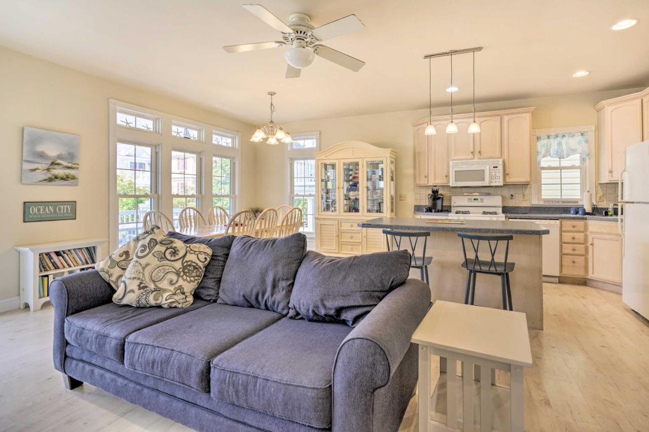 Sunny Ocean City Retreat About Qtr-Mi To Beach! Bagian luar foto