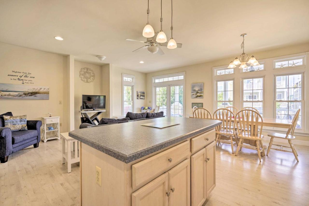 Sunny Ocean City Retreat About Qtr-Mi To Beach! Bagian luar foto
